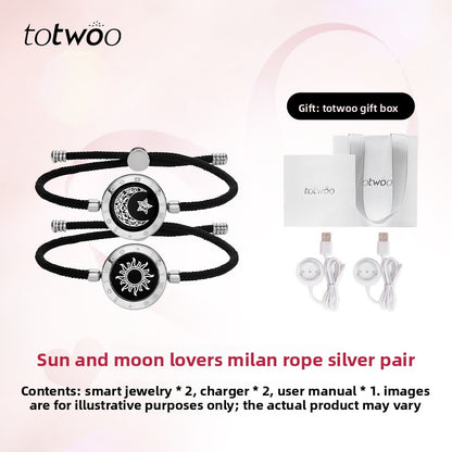 Smart Sensing Lovers' Bracelet