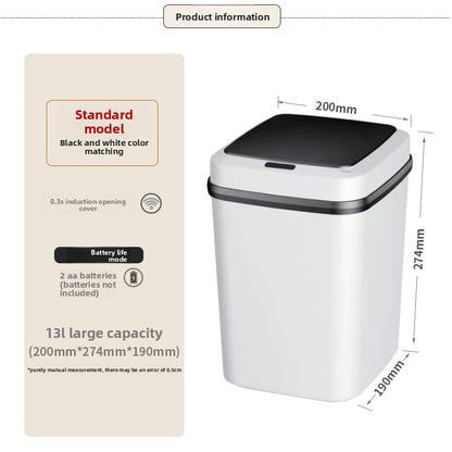 Smart Sensor-Activated Electric Trash Can