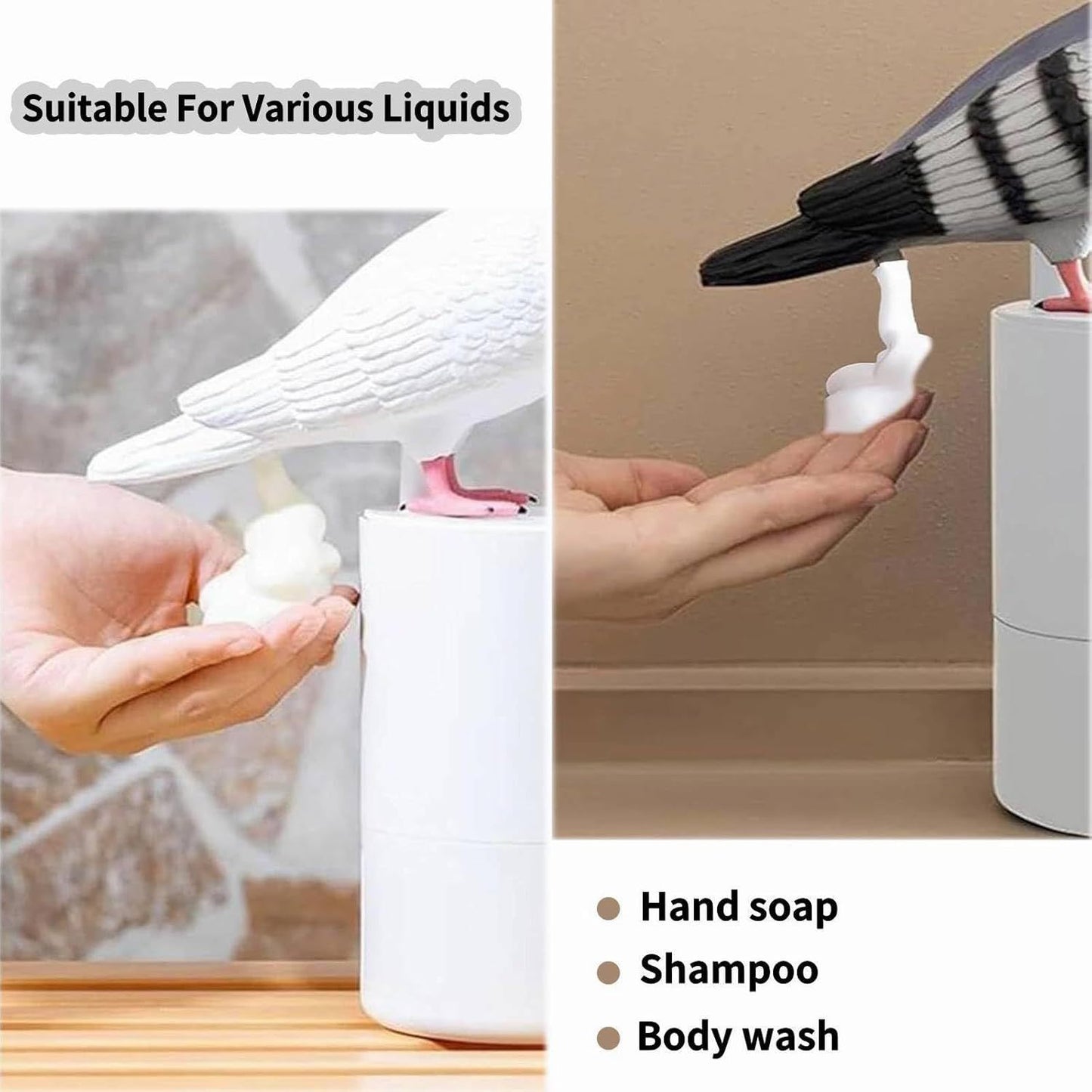 Smart Sensor Automatic Foam Soap Dispenser