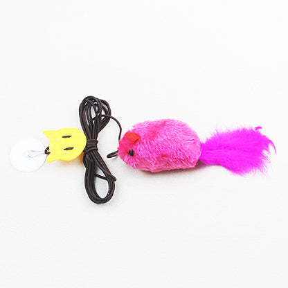 Smart Sensor Plush Squeaky Mouse Cat Toy