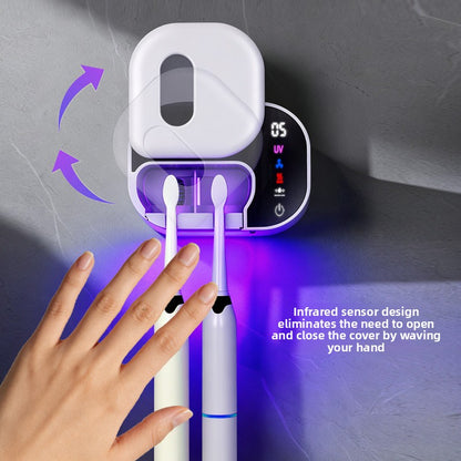Smart Sensor Toothbrush Sterilizer with UVC Drying