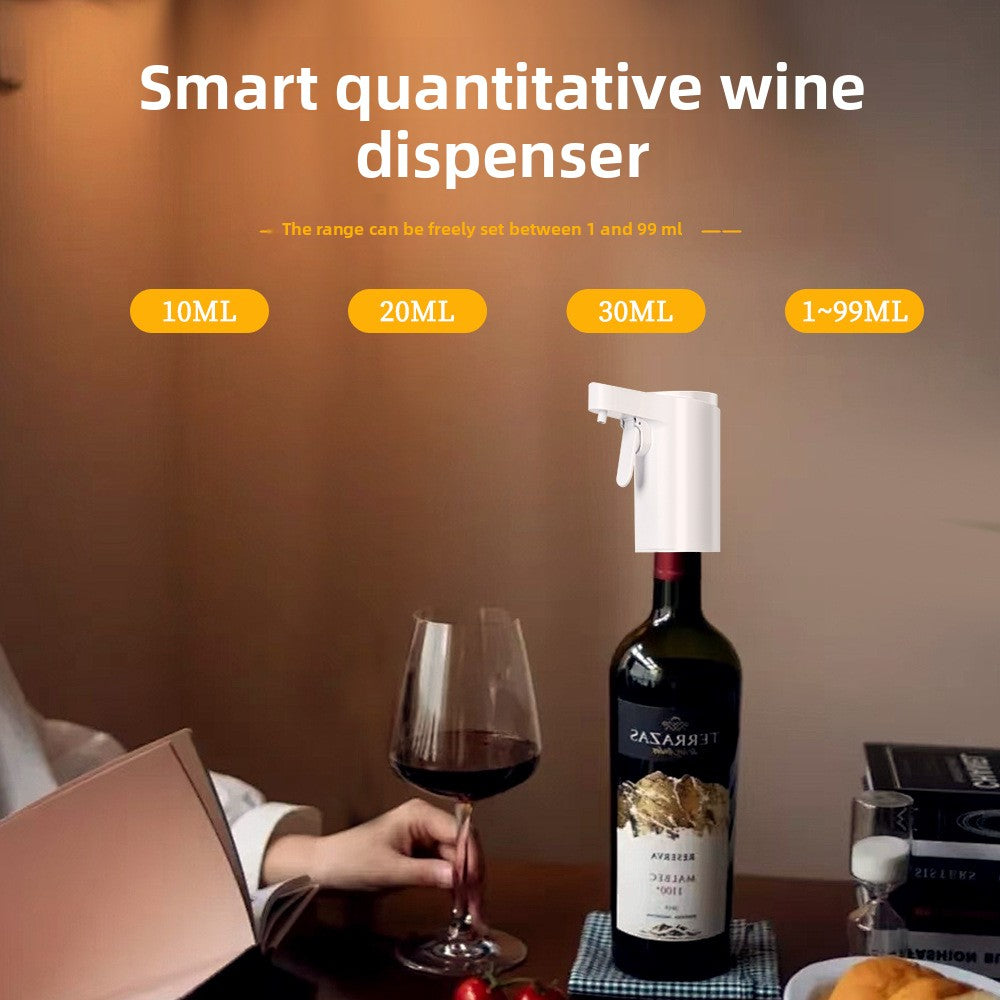 Smart Sensor Wine Dispenser USB Charging Adjustable Touch Automatic