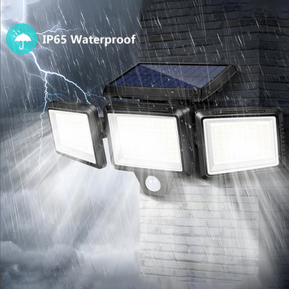 Smart Solar Induction Outdoor Wall Light