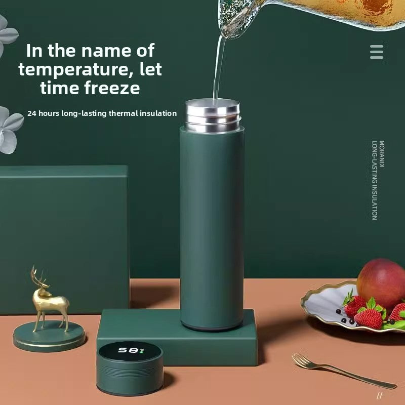 Smart Temperature Display Vacuum Insulated Tea Cup