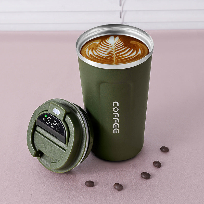 Smart thermos mug