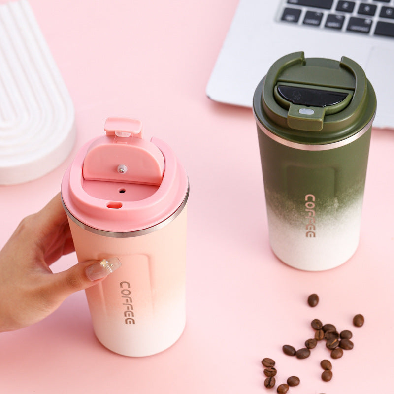 Smart thermos mug
