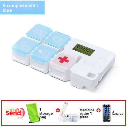 Smart Timed Reminder Pill Box