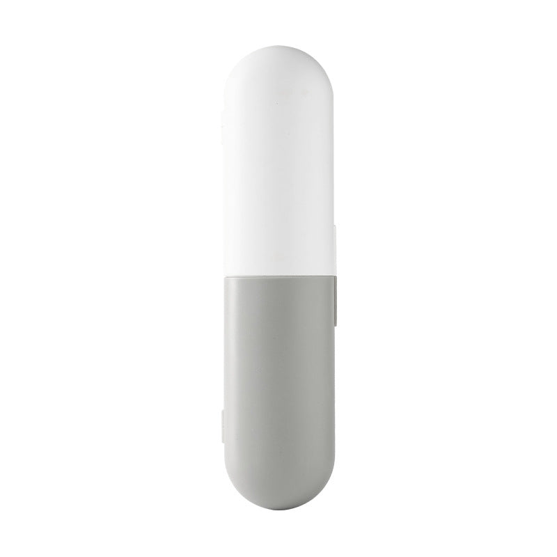 Smart toothbrush holder sanitizer