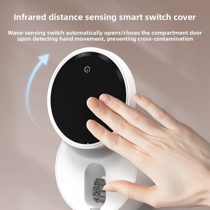 Smart toothbrush sterilizer