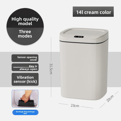 smart trash can