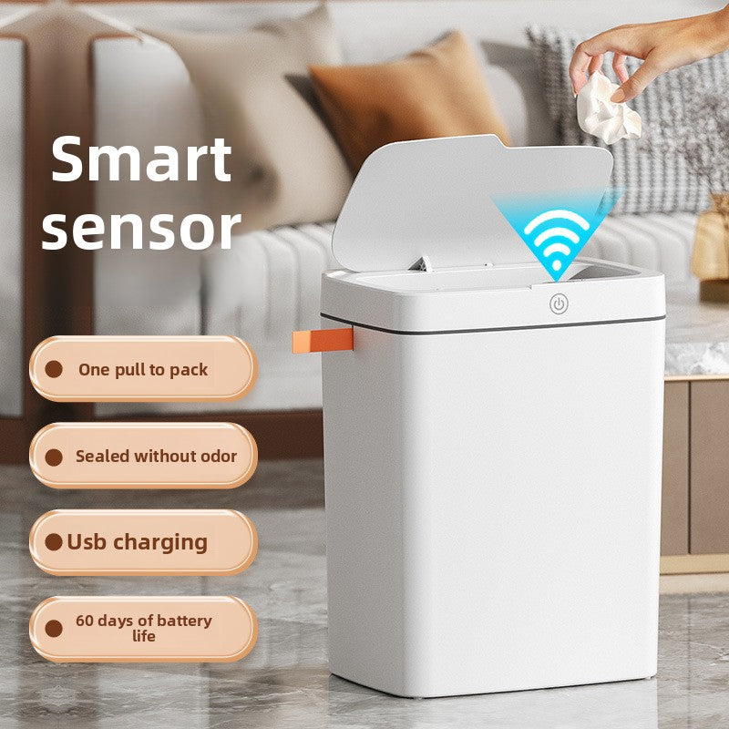 smart trash can