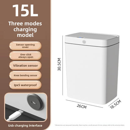 smart trash can