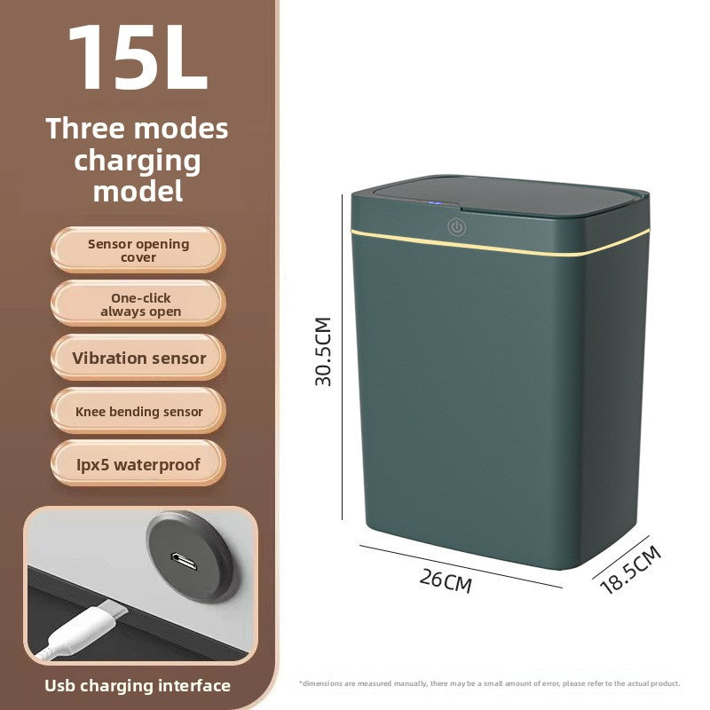 smart trash can