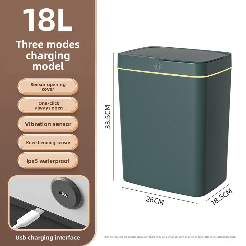 smart trash can