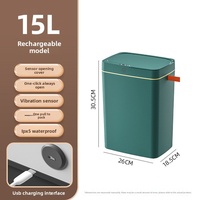 smart trash can