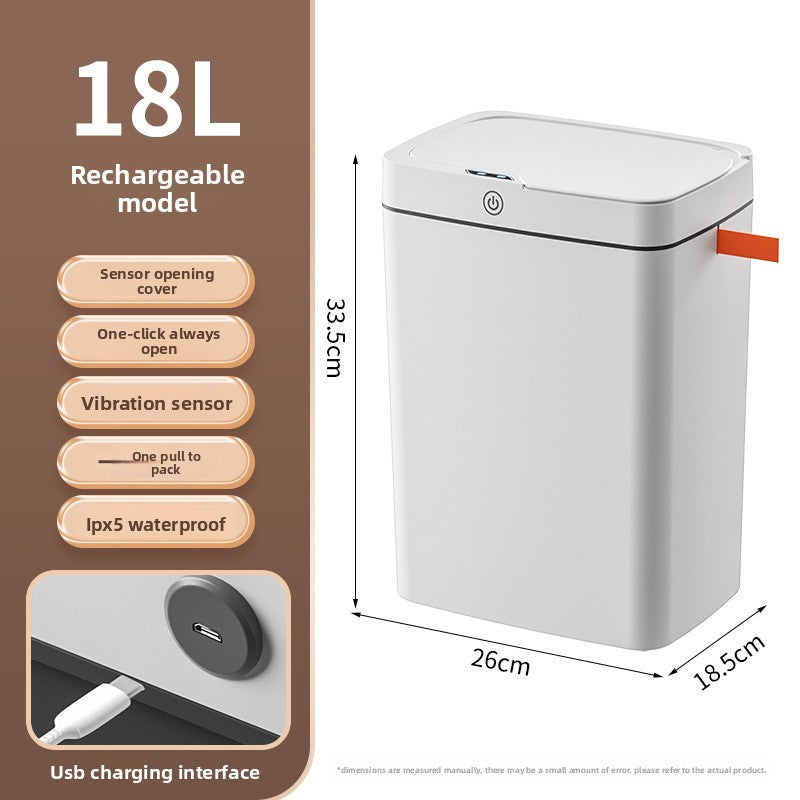 smart trash can