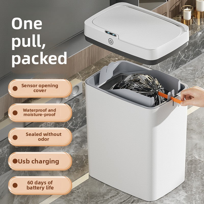 smart trash can