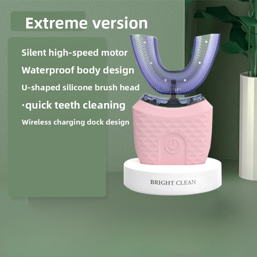Smart U-shaped adult electric toothbrush