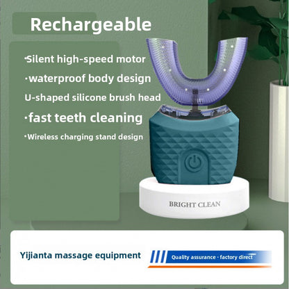 Smart U-shaped electric toothbrush