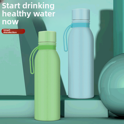 Smart UV Sterilization Water Bottle with Temperature Display