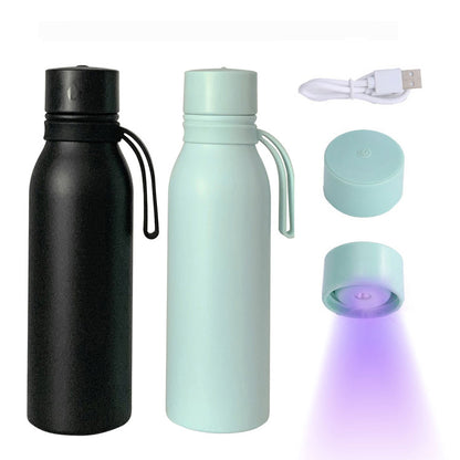 Smart UV Sterilization Water Bottle with Temperature Display