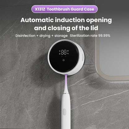 Smart UV Toothbrush Sterilizer with Drying Function