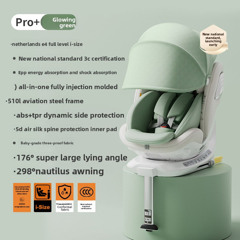 Smart Ventilation Heating Child Car Safety Seat