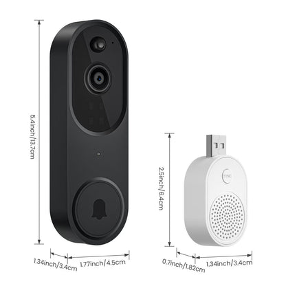 Smart Video Doorbell Wireless