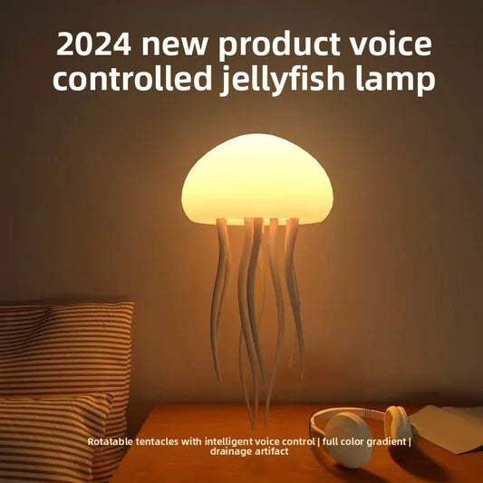 Smart Voice-Controlled Jellyfish Lamp