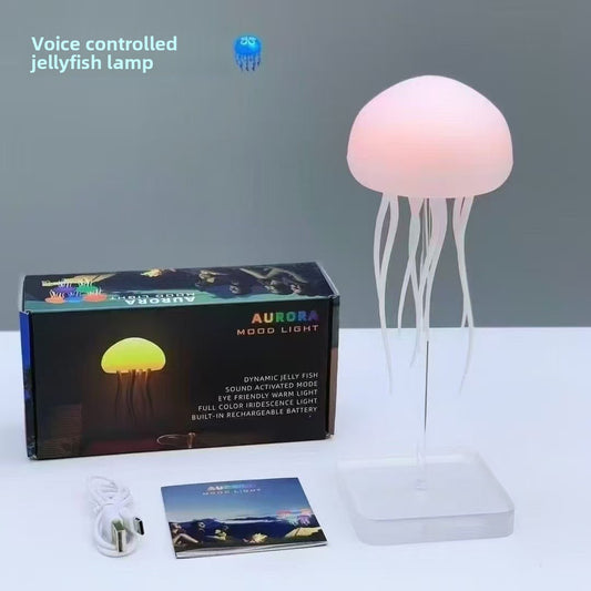 Smart Voice-Controlled Jellyfish Lamp