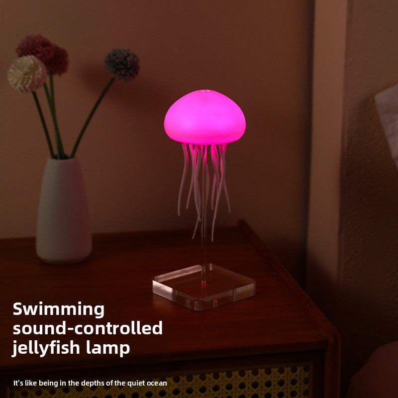 Smart Voice Controlled Jellyfish Night Light