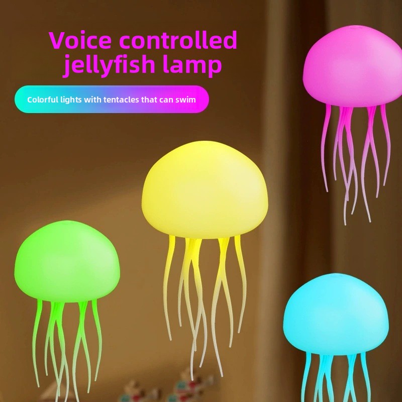 Smart Voice Controlled Jellyfish Night Light