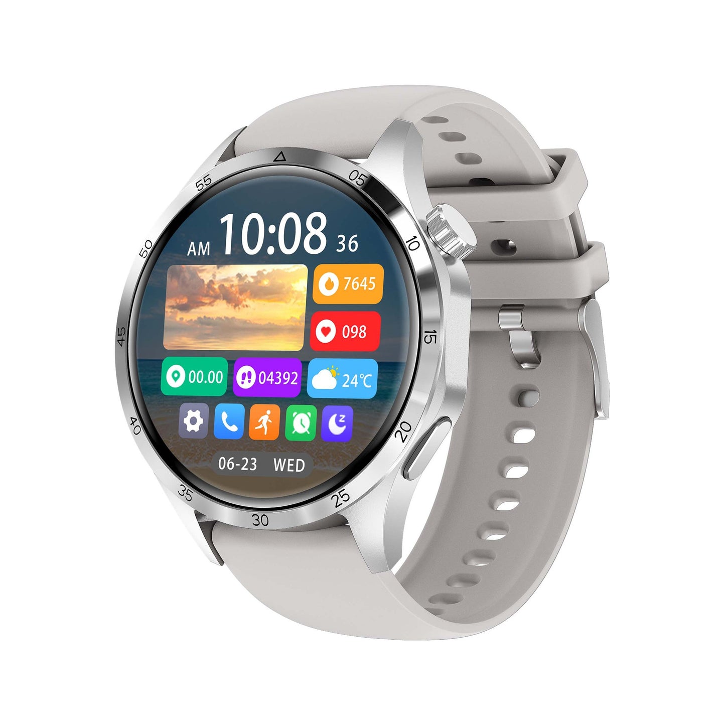 Smart Watch Bluetooth Call Health Monitor