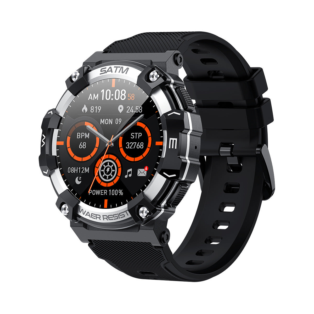 Smart Watch with Bluetooth Calling and Health Monitoring