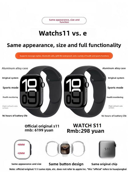 Smart Watch with Health Monitoring and Bluetooth Calling
