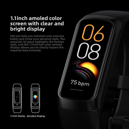 Smart Watch with Health Monitoring and Bluetooth