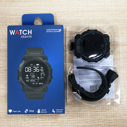 Smart Watch with Heart Rate Blood Pressure Monitoring