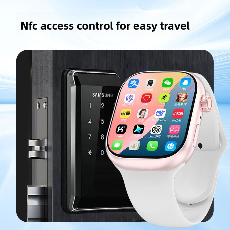 Smart Watch with Rotating Camera and Health Monitoring (Cross-border version)
