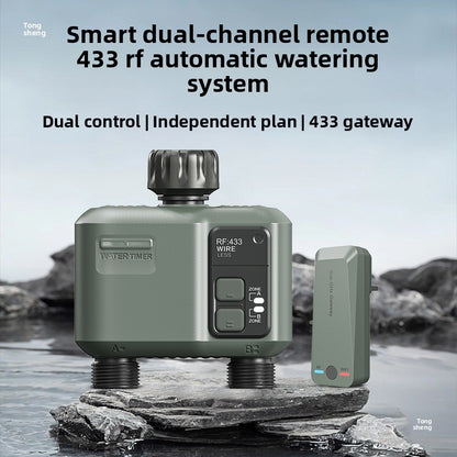 Smart WiFi Irrigation Controller with Remote Spray