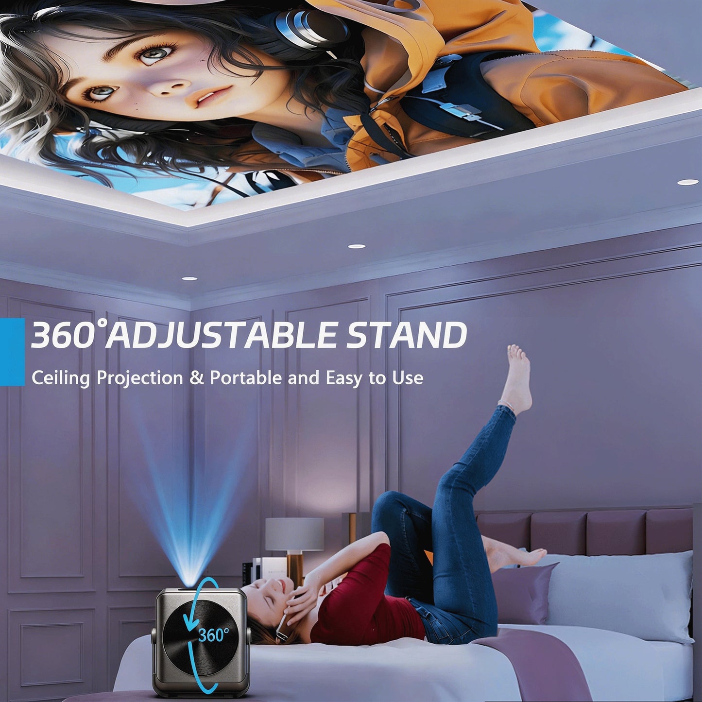 Smart WiFi Projector