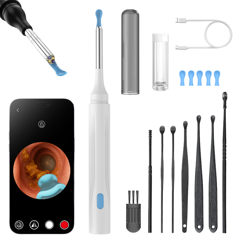 Smart WiFi Visual Ear Pick with LED Light