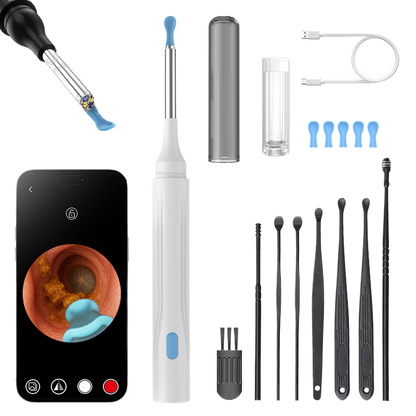 Smart WiFi Visual Ear Pick with LED Light