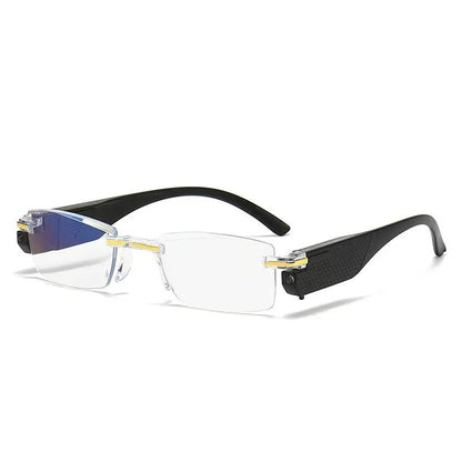 Smart Zoom LED Reading Glasses with Anti-Blue Light