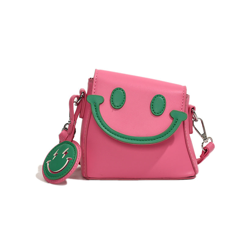 Smiley Cartoon Small Square Bag