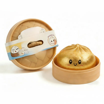 Smiling Face Large Bun Squishy Toy