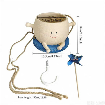 Smiling Flower Pot