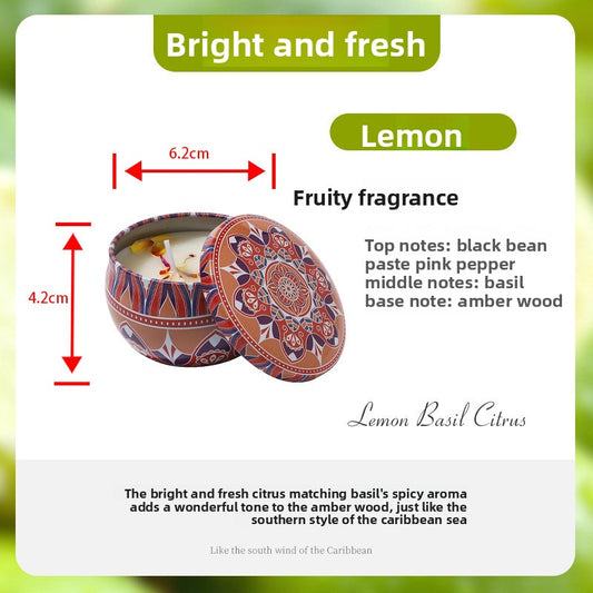 Smokeless fragrance candle