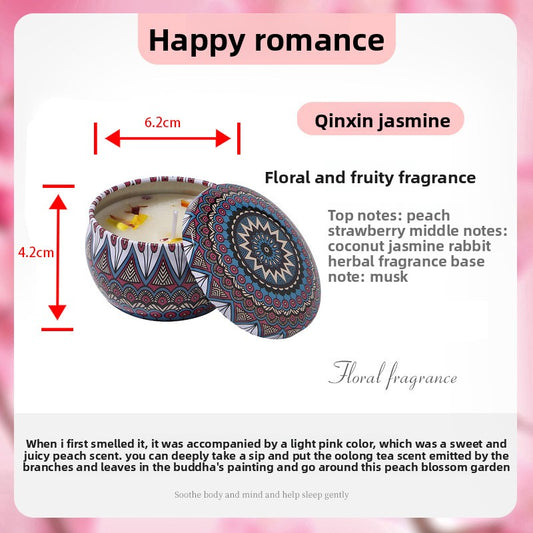 Smokeless fragrance candle