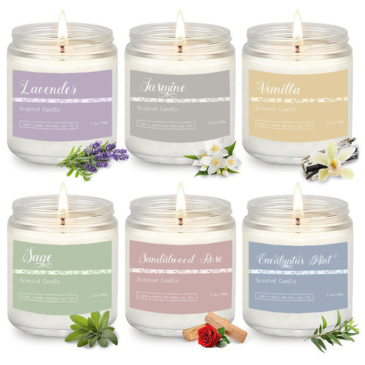 Smokeless scented candle