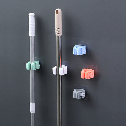 Smooth-edge mop holder